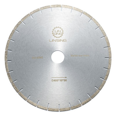 Performance stable et longue durée de vie D400 Lames de scie à diamant pour le marbre avec métal diamanté