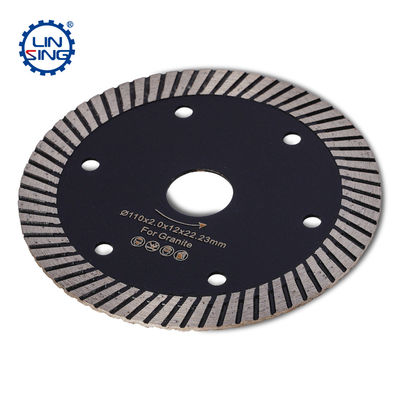 10 dents par pouce Disque de coupe humide diamanté pour la coupe de carreaux en bois de pierre en béton en céramique