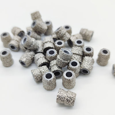 OBM Supporté 11,5 mm Perle de diamant brasée sous vide pour l'industrie de la pierre Outil de carrière de pierre