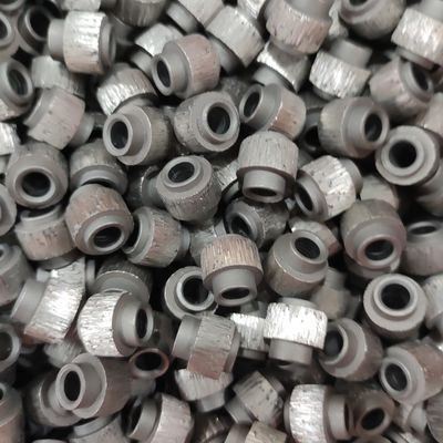 11.0 mm Perles de diamant Marbre Minage de fil de scie accessoires de pierre Diamant coupe à sec Perles sintrées