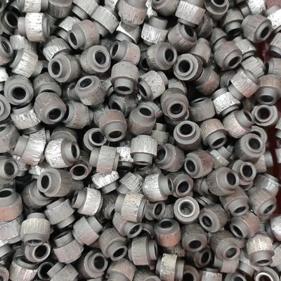 11.0 mm Perles de diamant Marbre Minage de fil de scie accessoires de pierre Diamant coupe à sec Perles sintrées