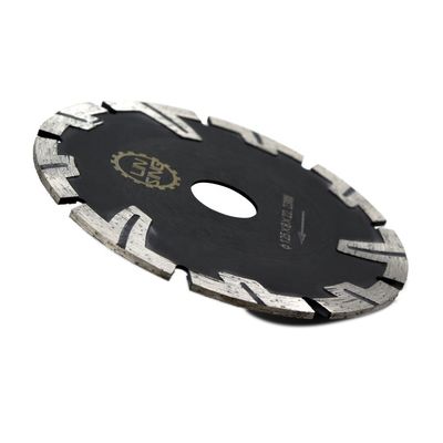 Disque diamanté à dents protégées de 115 mm de qualité industrielle pour la coupe de briques de granit et de marbre