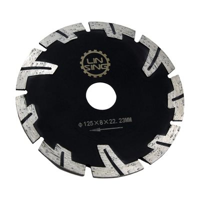 Disque diamanté à dents protégées de 115 mm de qualité industrielle pour la coupe de briques de granit et de marbre