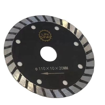 Disque de coupe segmenté de 125 mm en brique asphalte pour couper avec précision