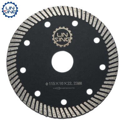 Disque de coupe segmenté de 125 mm en brique asphalte pour couper avec précision