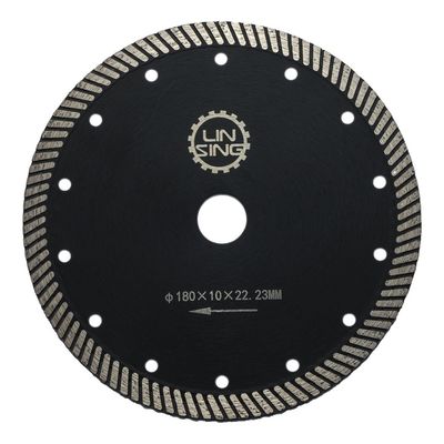 Disque de coupe segmenté de 125 mm en brique asphalte pour couper avec précision