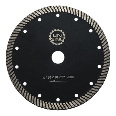 Disque de coupe segmenté de 125 mm en brique asphalte pour couper avec précision