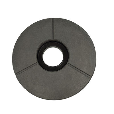 Disque de polissage de polissage noir rond de 200 mm pour le granit à haut rendement de meulage