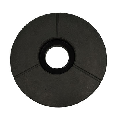 Disque de polissage de polissage noir rond de 200 mm pour le granit à haut rendement de meulage