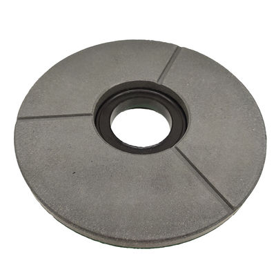 Disque de polissage de polissage noir rond de 200 mm pour le granit à haut rendement de meulage
