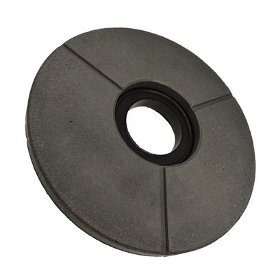 Disque de polissage de polissage noir rond de 200 mm pour le granit à haut rendement de meulage