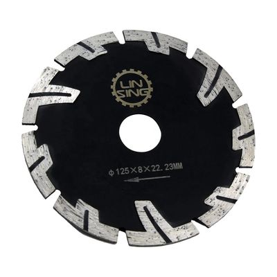 Disque diamanté protégé diamètre de lame de 125 mm pour couper des briques de granit de marbre