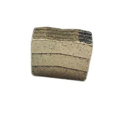 Ségment diamanté en forme de style M pour la découpe de blocs de pierre de granit exporté dans le monde entier