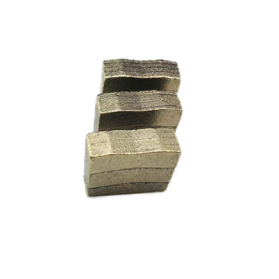 Ségment diamanté en forme de style M pour la découpe de blocs de pierre de granit exporté dans le monde entier