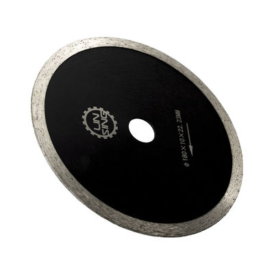 10 mm hauteur de segment LINSING 180 mm lame de scie lapidaire diamantée pour couper des carreaux de porcelaine