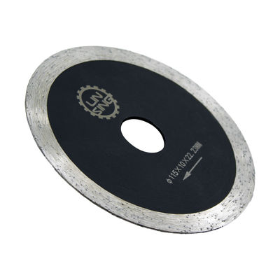 Disque de coupe à blades de scie diamantée de 105 mm à bord continu de frittage pour autres dents par pouce