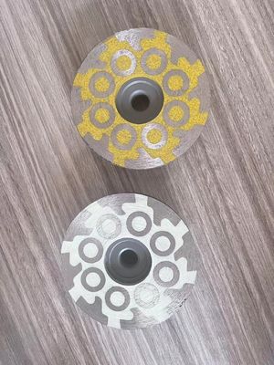 Des outils de broyage à la main en pierre naturelle roue de tasse de diamant à grains fins pour des résultats supérieurs