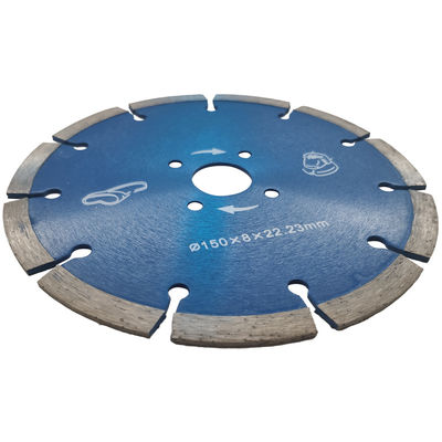 Disque de découpe sec segmenté de diamètre de 180 mm pour outils de découpe de diamants pour la sculpture en pierre