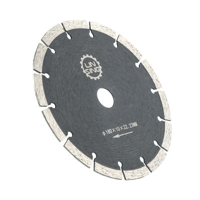Carve en pierre 14 "Rim segmenté Lamelle diamantée pour la coupe à sec lamelles de scie circulaire