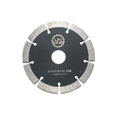 Carve en pierre 14 "Rim segmenté Lamelle diamantée pour la coupe à sec lamelles de scie circulaire