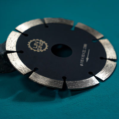 Carve en pierre 14 "Rim segmenté Lamelle diamantée pour la coupe à sec lamelles de scie circulaire