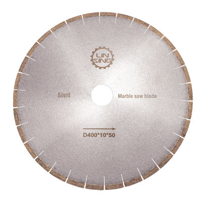 Poudre métallique matière première D400mm Lames de scie à diamants segmentées pour la coupe de marbre
