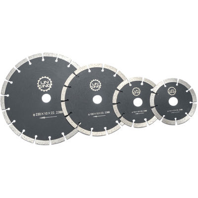 4.5" Lames de diamants segmentées pour disque de découpe de tuiles en céramique à découpe sèche outils diamantés