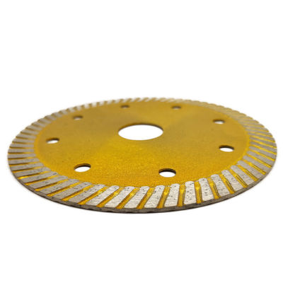 Blade de scie circulaire en poudre métallique diamantée sans fissuration 4 pouces ultra-mince pour la sculpture en pierre