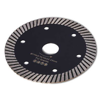 Support ODM 230 mm Lampe à scie à turbo diamantée pour couper efficacement le marbre de granit