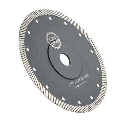 Outils de coupe de pierre dure personnalisés Diamant Turbo Cutting Stone Granite Disc Saw Blade