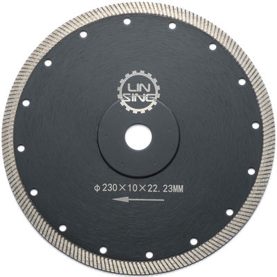 Outils de coupe de pierre dure personnalisés Diamant Turbo Cutting Stone Granite Disc Saw Blade