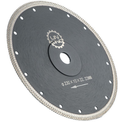Outils de coupe de pierre dure personnalisés Diamant Turbo Cutting Stone Granite Disc Saw Blade