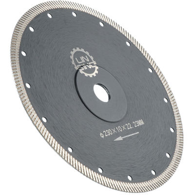 Outils de coupe de pierre dure personnalisés Diamant Turbo Cutting Stone Granite Disc Saw Blade