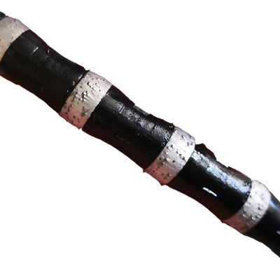 Coupe de pierre de granit de marbre choisir LINSING 11,0 mm de sciage à fil de diamant avec revêtement en caoutchouc
