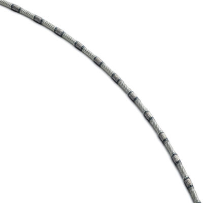 Marché mondial 7,3 mm scie à fil diamantée pour la découpe de blocs de pierre dans les carrières de granit