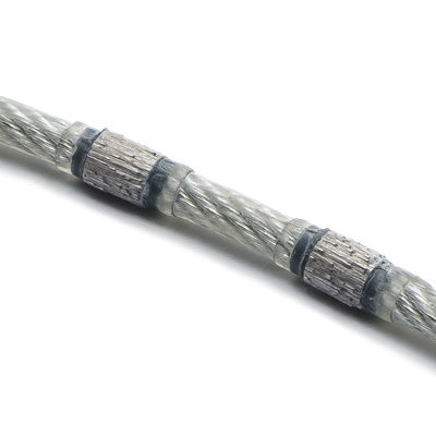 Marché mondial 7,3 mm scie à fil diamantée pour la découpe de blocs de pierre dans les carrières de granit
