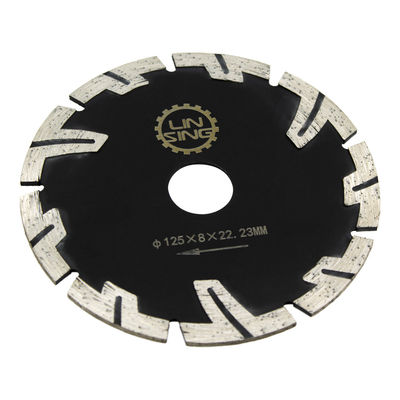 Disque de coupe de dents de type T segmenté D125mm pour la coupe à sec Bon prix