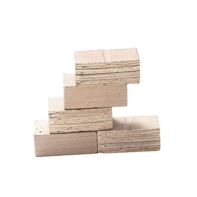 Segment diamanté de pointe de marbre personnalisé 24*8*13mm pour la coupe douce et dure au Pakistan