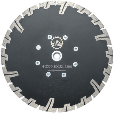 Disque diamanté de coupe de métal durable de type D230mm T