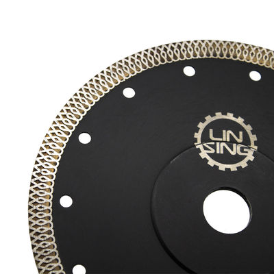 20/22.23/M14/25.4 Trou intérieur D230MM X Mesh Turbo Cutting Blade Disc avec procédé de soudage au laser