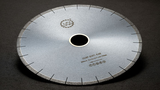 Disque de découpe de diamants personnalisé de 350 mm pour outils de découpe de tuiles de quartzite à découpe à froid