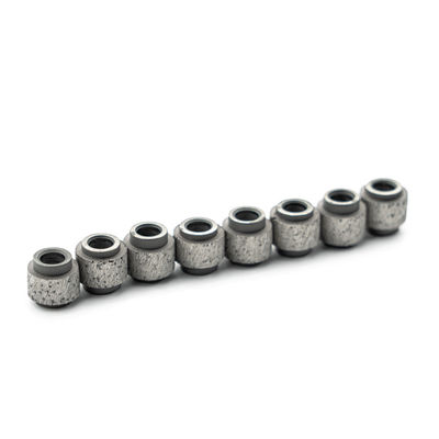 D11.0 mm Perles de scies à fil de diamant brasées sous vide pour outils à haute vitesse de coupe en blocs de pierre