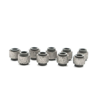 D11.0 mm Perles de scies à fil de diamant brasées sous vide pour outils à haute vitesse de coupe en blocs de pierre
