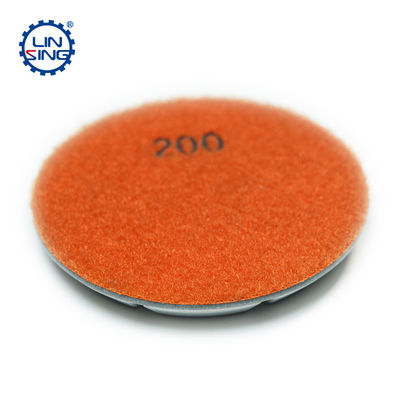 3" 4" de résine de liaison diamant broyage de coussin abrasif pour la surface du sol de béton sur le broyeur
