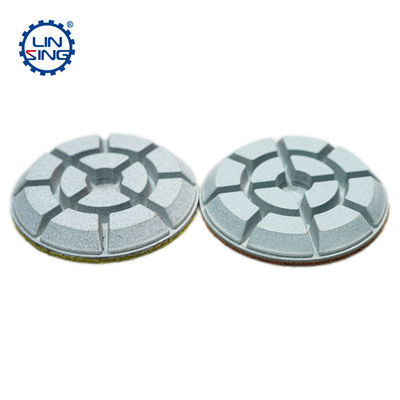 3" 4" de résine de liaison diamant broyage de coussin abrasif pour la surface du sol de béton sur le broyeur