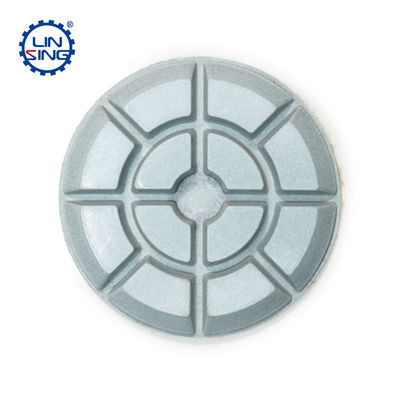 3" 4" de résine de liaison diamant broyage de coussin abrasif pour la surface du sol de béton sur le broyeur