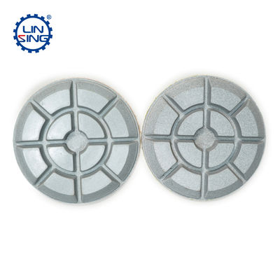 3" 4" de résine de liaison diamant broyage de coussin abrasif pour la surface du sol de béton sur le broyeur