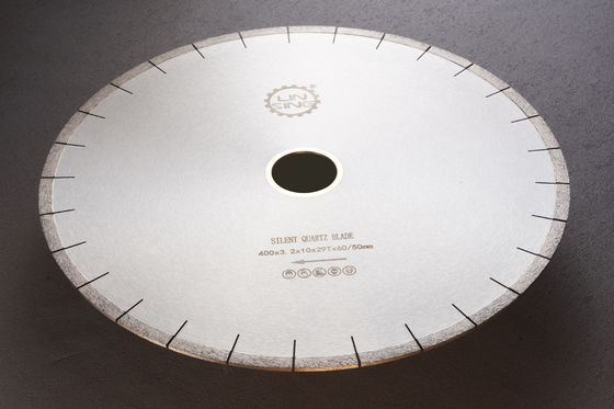 Coupe de plaques de quartz en quartzite cristallin Lamelle de scie circulaire diamantée 350 mm 400 mm A A- B