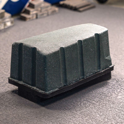 Épaisseur de couche de travail 15/20 mm Rectangle Fickert de magnésite pour le meulage des bords de granit
