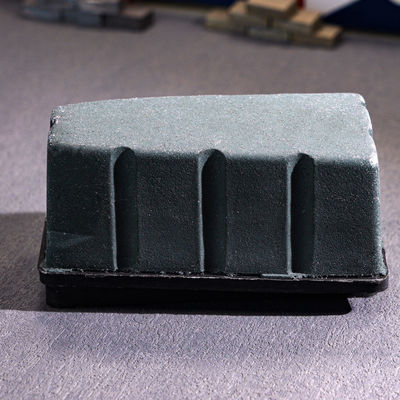 Épaisseur de couche de travail 15/20 mm Rectangle Fickert de magnésite pour le meulage des bords de granit